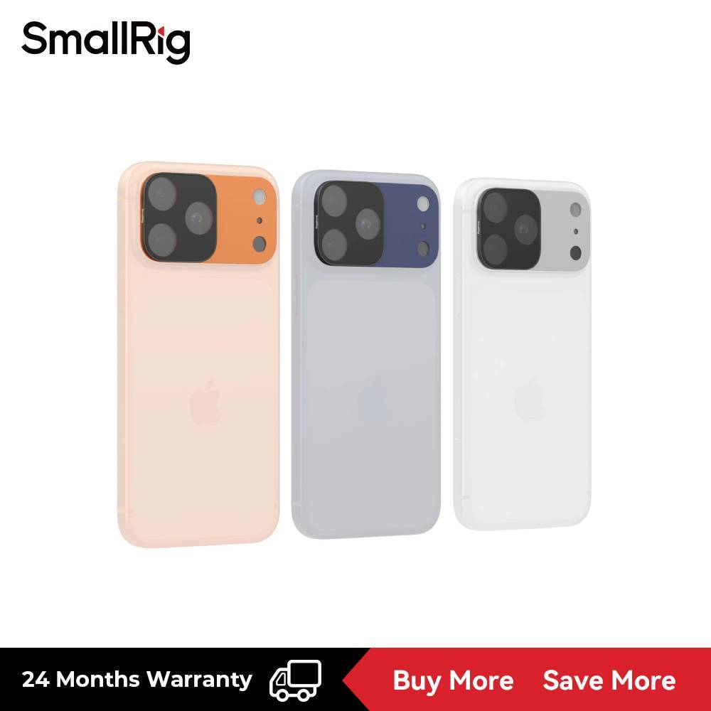 SmallRig Square ND & Black Mist Filter Kit สําหรับ iPhone 17 Pro / iPhone 17 Pro Max #6072 #6073 #6074 #6075 #6076 #6077
