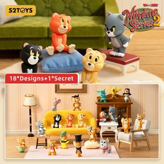 52TOYS TOM and JERRY Minime Series 2 Blind Box (18pcs=1 Whole Set )