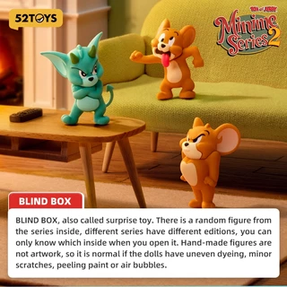 52TOYS TOM and JERRY Minime Series 2 Blind Box (18pcs=1 Whole Set )