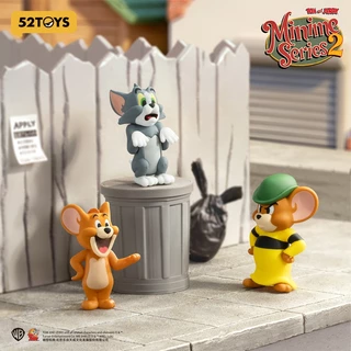 52TOYS TOM and JERRY Minime Series 2 Blind Box (18pcs=1 Whole Set )