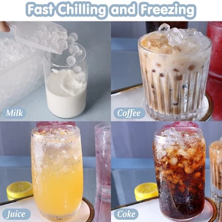 XBK 1 PC 104 ตาราง Mini ICE CUBE ถาดแม่พิมพ์เกรดอาหารขนาดเล็ก ICE CUBE Maker Moulds ง่ายปล่อยรอบแม่พิมพ์น้ําแข็งสําหรับวิสกี้เครื่องดื่มเย็น TH
