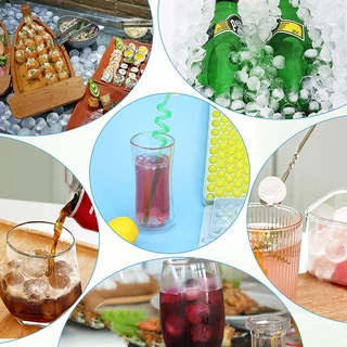 XBK 1 PC 104 ตาราง Mini ICE CUBE ถาดแม่พิมพ์เกรดอาหารขนาดเล็ก ICE CUBE Maker Moulds ง่ายปล่อยรอบแม่พิมพ์น้ําแข็งสําหรับวิสกี้เครื่องดื่มเย็น TH