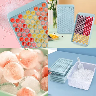 XBK 1 PC 104 ตาราง Mini ICE CUBE ถาดแม่พิมพ์เกรดอาหารขนาดเล็ก ICE CUBE Maker Moulds ง่ายปล่อยรอบแม่พิมพ์น้ําแข็งสําหรับวิสกี้เครื่องดื่มเย็น TH
