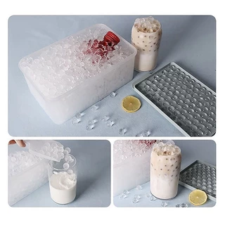 XBK 1 PC 104 ตาราง Mini ICE CUBE ถาดแม่พิมพ์เกรดอาหารขนาดเล็ก ICE CUBE Maker Moulds ง่ายปล่อยรอบแม่พิมพ์น้ําแข็งสําหรับวิสกี้เครื่องดื่มเย็น TH