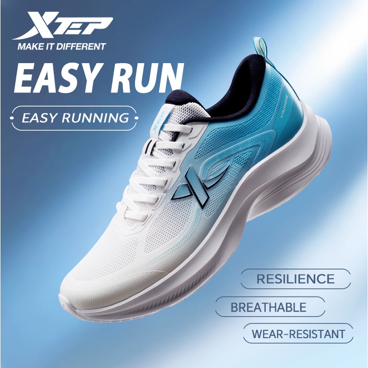 【xtep】Light Step | รองเท้าวิ่งชาย ระบายอากาศได้ดี ดูดซับแรงกระแทก เหมาะกับฤดูร้อน