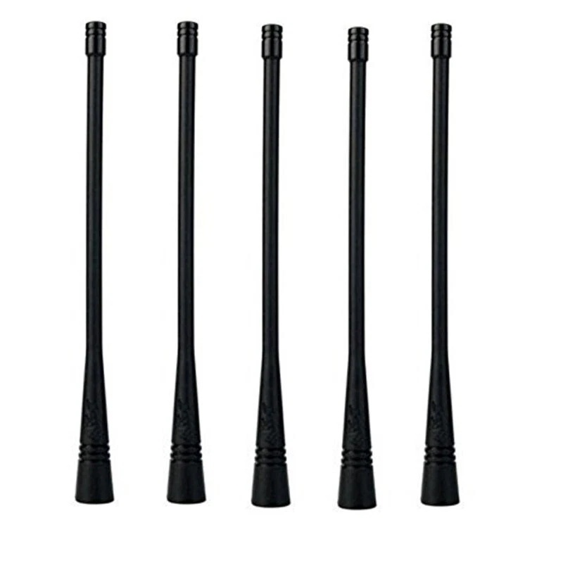 5PCS UHF 400-520MHz เสาอากาศวิทยุ SMA-M สําหรับ TYT MD380 Walkie Talkie