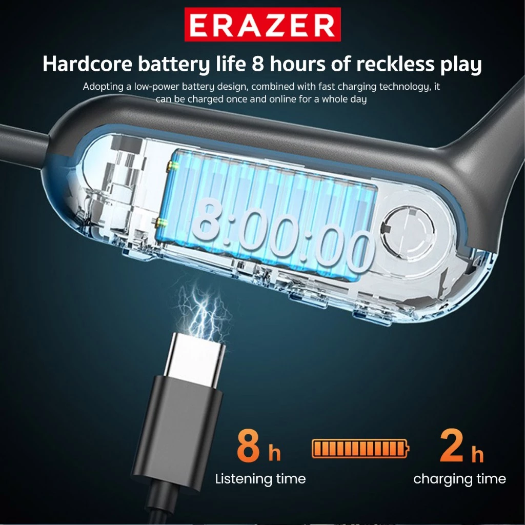 Erazer XF22 หูฟัง Bone Conduction คล้องหู กีฬา กันน้ำ thumbnail 6