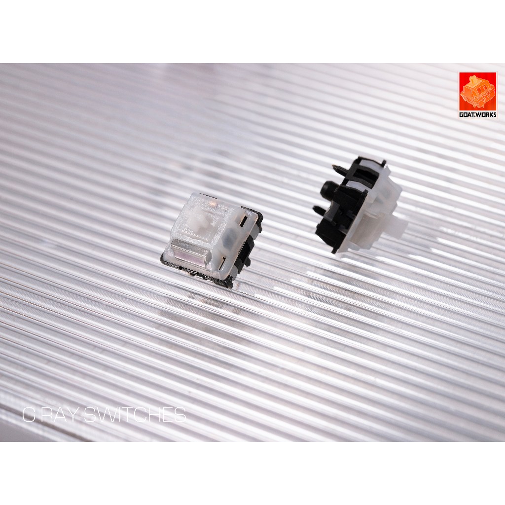 Huano G Ray Linear Switch Factory Lubed สําหรับคีย์บอร์ดแบบกลไก