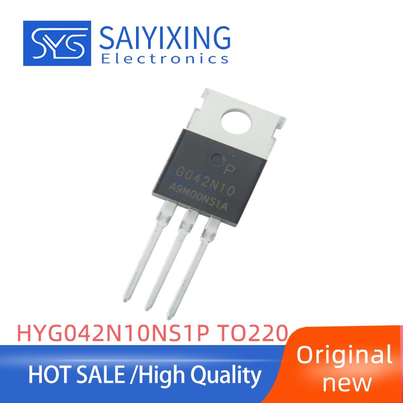 5pcs G042N10 Original TO220 MOSFET ทรานซิสเตอร์ 100V 160A HYG042N10NS1P G042N10P