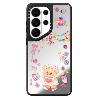 สําหรับ Samsung S26 S25 S24 S23 Ultra Plus น่ารัก ButterBear สติกเกอร์ Hard กลับกระจกกันกระแทกกรณี