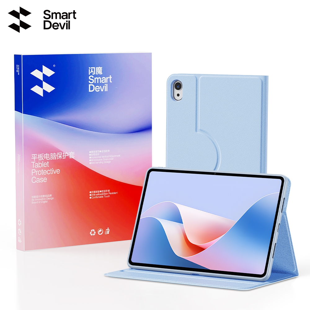 SmartDevil หมุนแยกสําหรับ Huawei MatePad Mini/11.5 S/Air/Pro/SE/11/Pro 11 Full-Coverage Anti-Bending กันกระแทกไร้สายชาร์จใช้งานร่วมกับที่ถอดออกได้พร้อมช่องเสียบปากกา