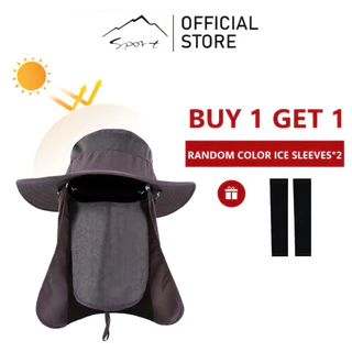 SPORT Mountaineering Outdoor หมวกชายคาใหญ่✨ส่งจากไทย✨