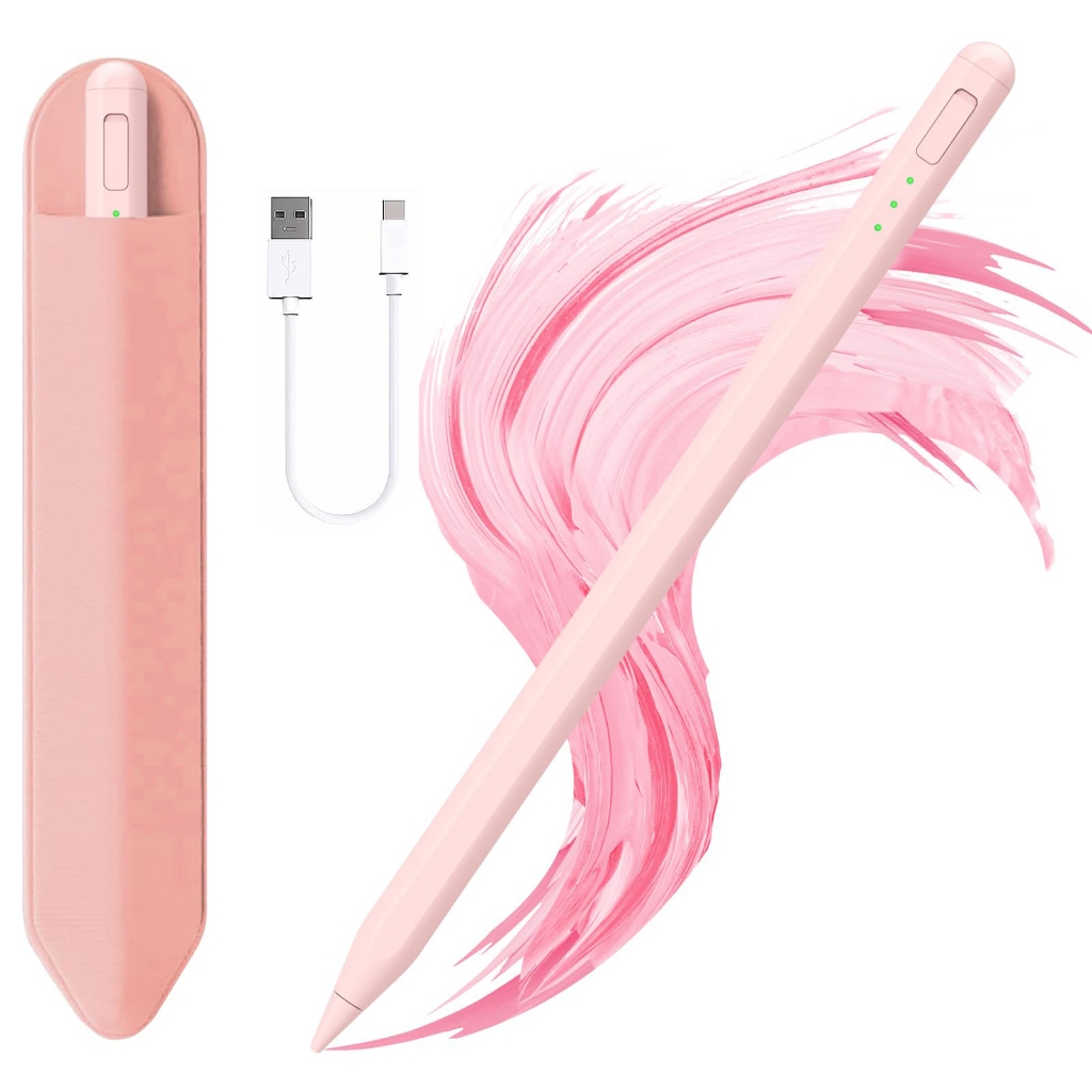 ปากกาสไตลัส NEOMIXX สําหรับ iPad (A16) 11th ,10th/9th/8th/7th Gen, 11/10.9/10.2 in,Mini, Air 13/11,Pro 12.9, พร้อมที่ใส่ดินสอ,14s, ความไวต่อฝ่ามือ, การปฏิเสธ