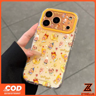 เหมาะสําหรับ OPPO Reno16F 16Pro 15F 15ProMax 14F 14Pro 13F 13Pro 12F 12Pro 11F 11Pro 10Pro 8T 8Z 7Z 6Z การ์ตูน Moon เต็มหน้าจอ Star People กันกระแทก TPU โทรศัพท์ Cas