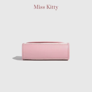 กระเป๋าสะพายผู้หญิง MISS KITTY กระเป๋าสีชมพูน่ารักๆ หนังพียูเนื้อนิ่ม ของขวัญให้เพื่อน ของขวัญวันเกิด ของขวัญวันเกิดให้แฟน