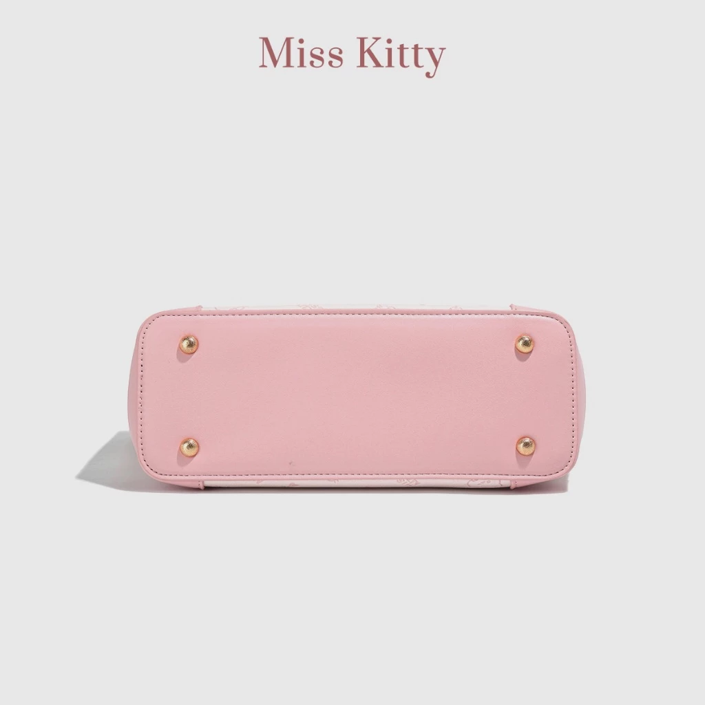 กระเป๋าสะพาย MISS KITTY สีชมพู กระเป๋าสะพายไหล่ผู้หญิง คิตตี้ กระเป๋าสะพายข้าง กระเป๋าใบใหญ่มาก กระเป๋าสะพายไหล่ thumbnail 9