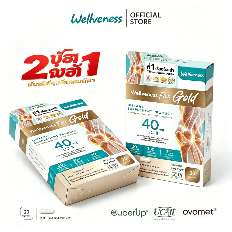 Wellveness WellFlex Dietary Supplement Product Newly Upgraded
