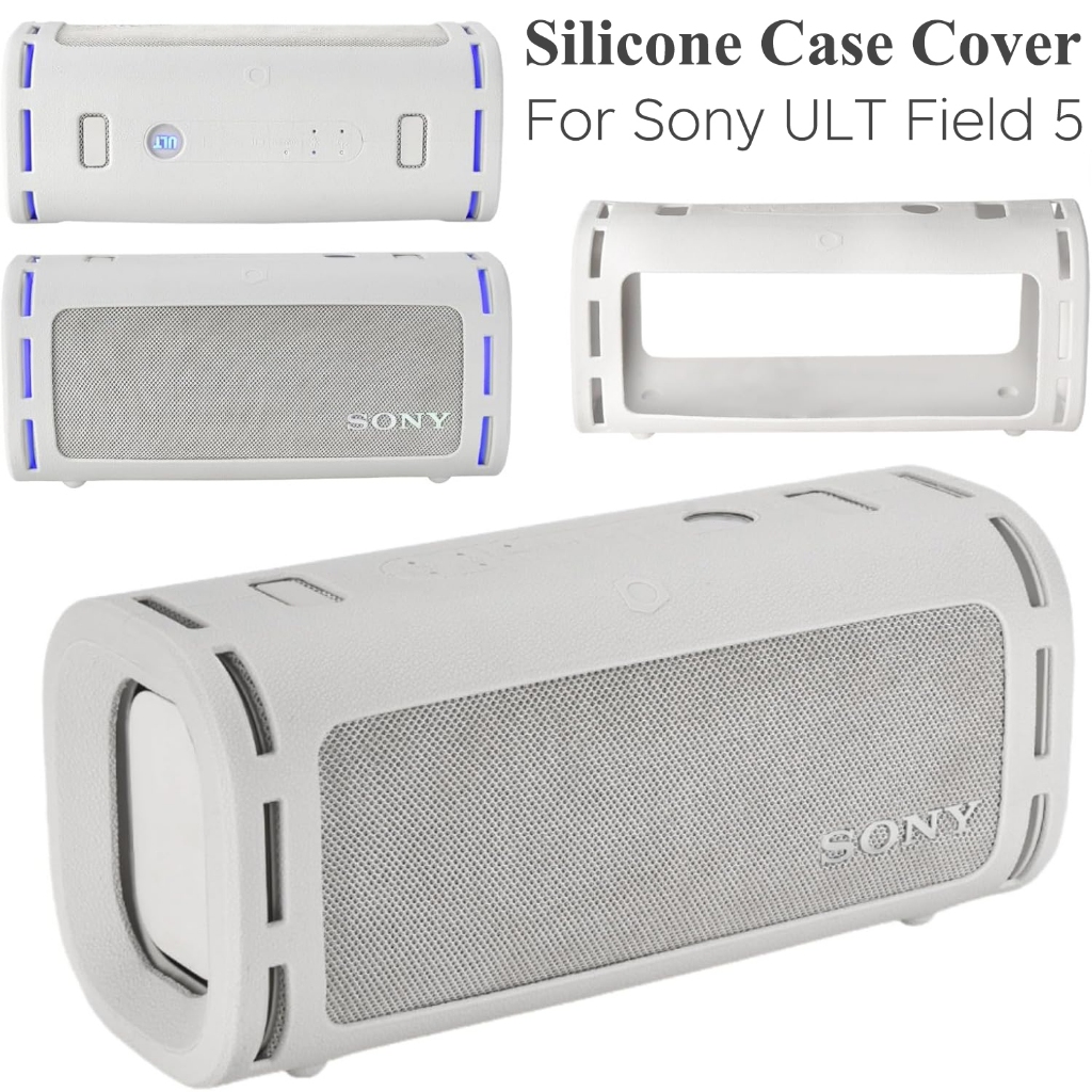 เคสซิลิโคนสําหรับ Sony ULT Field 5, ฝาครอบป้องกันสําหรับอุปกรณ์เสริมลําโพง Sony ULT Field 5 (เฉพาะเคส)