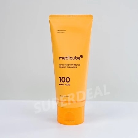 Medicube Kojic Acid Turmeric Toning Cleanser 120g