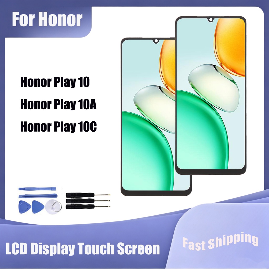 สําหรับ Honor Play 10 10A 10C จอแสดงผล LCD Touch Screen Digitizer Assembly Replacement Parts