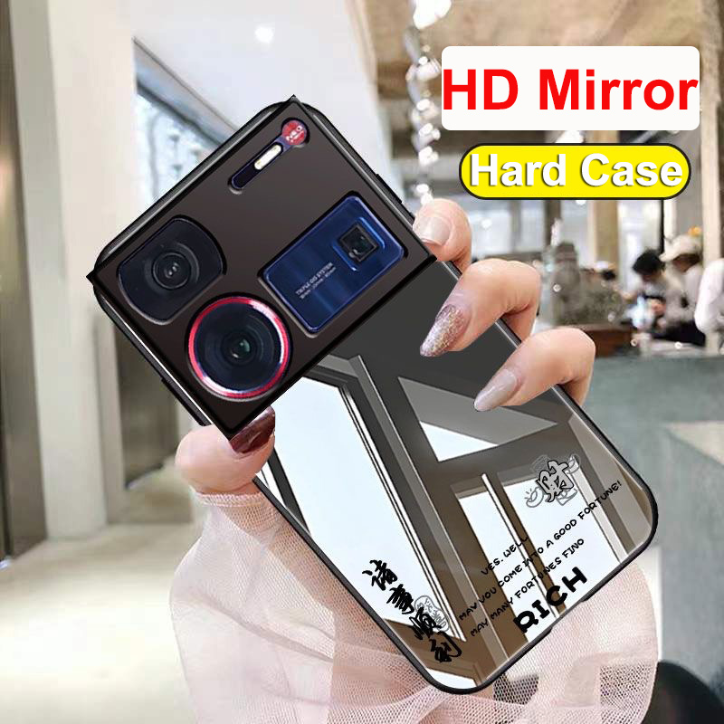 สําหรับ Nubia Z60 Ultra Photo Case Z60Ultra ป้องกัน Hard โทรศัพท์สําหรับ Nubia Z60 Ultra HD กระจก Sh