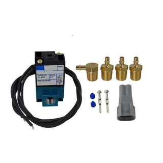RESO ECU Solenoid วาล์ว 3 พอร์ตอิเล็กทรอนิกส์ Turbo Boost Control DC12V 5.4WATTS 35A-ACA-DDBA-1BA พร้อมโลโก้