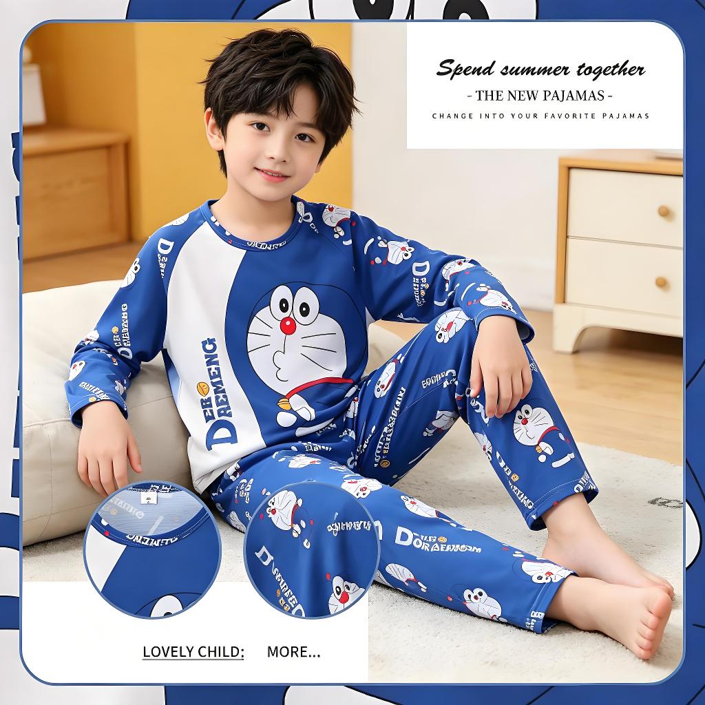 Flash Sale! เสื้อน่ารักสำหรับเด็ก Capybara Teen แขนยาวคอกลมพิมพ์ลาย สวมเป็นชุดนอนหรือเสื้อเชิ้ต เหมาะสำหรับวัยรุ่นอายุ 9-10 ปี
