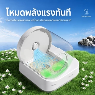 PAWGETHER POD 1 เครื่องลดกลิ่นอัจฉริยะสำหรับกระบะทรายแมว โอโซนดับกลิ่น เซ็นเซอร์อัตโนมัติ แบตเตอรี่ 4400mAh ใช้งานสูงสุด 30 วัน