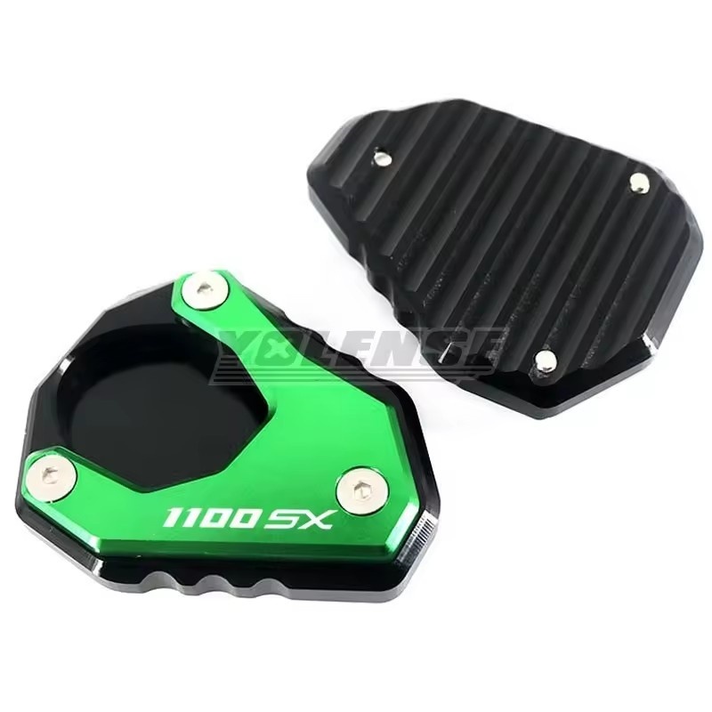สําหรับ KAWASAKI NINJA1100SX Ninja 1100SX NINJA1100 SX 2025 รถจักรยานยนต์ CNC Kickstand ขาตั้ง Exten