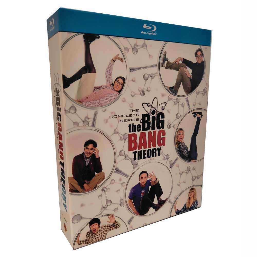 The Big Bang Theory Season 1-12 1080P Blu-ray Disc Box 12BD