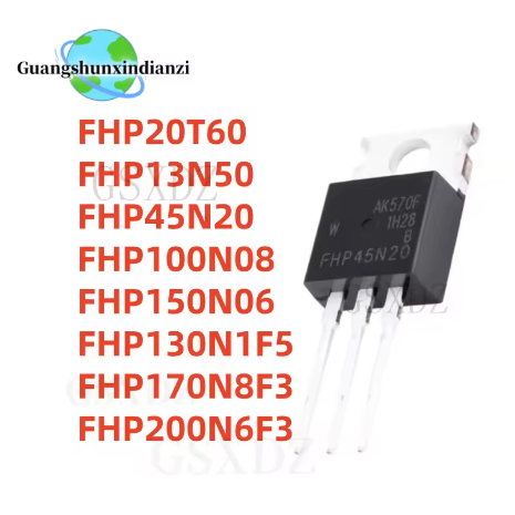 5PCS ใหม่ FHP20T60 FHP13N50 FHP45N20 FHP100N08 FHP150N06 FHP130N1F5 FHP170N8F3 FHP200N6F3 FHP200N3 F