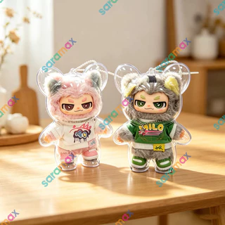 เคสป้องกัน Rule Exception Xiaoao | สไตล์เดียวกับหวังอี้ป๋อ | กล่องเก็บของอะคริลิคฝาครอบกันฝุ่น | กระเป๋าตุ๊กตากลางแจ้ง