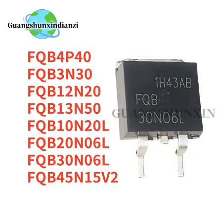 5PCS FQB4P40 FQB3N30 FQB12N20 FQB13N50 FQB10N20L FQB20N06L/30N06L/45N15V2 4P40 3N20N20N50 10N20N20N0