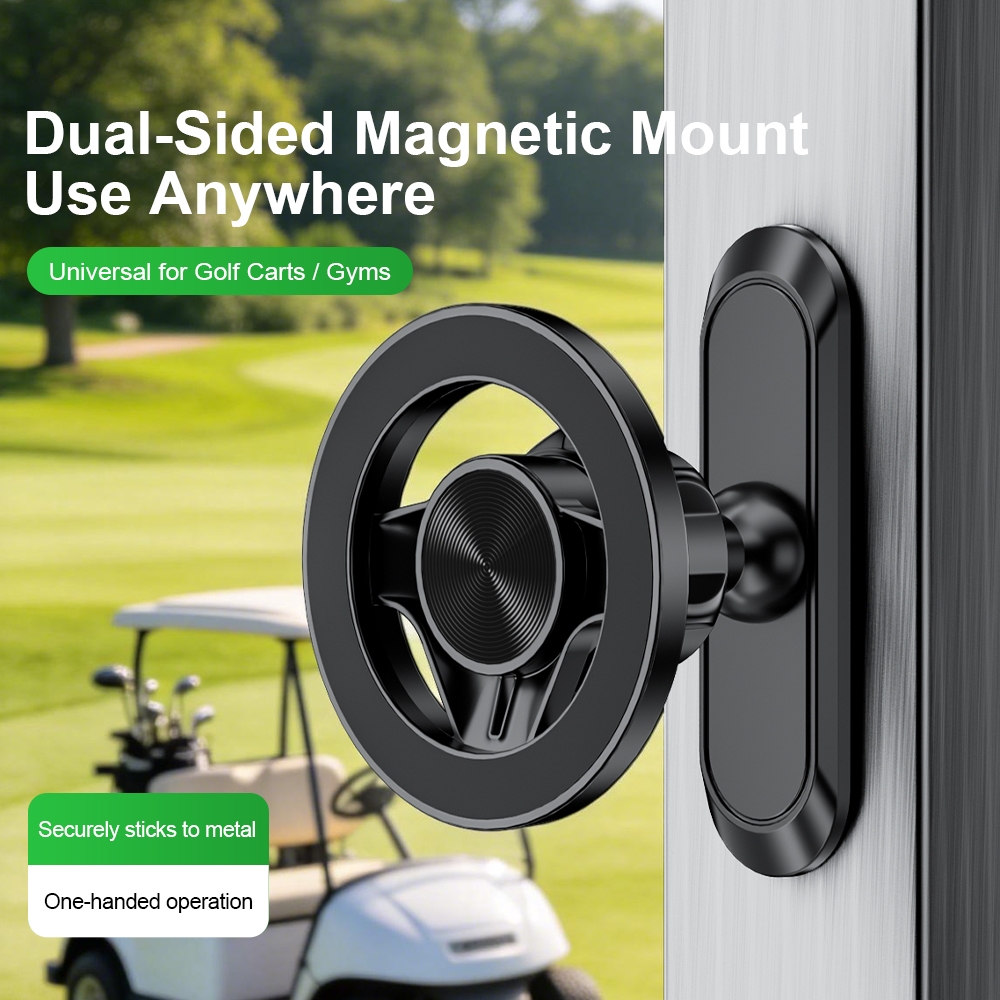 ที่วางโทรศัพท์แม่เหล็ก - Mobile Magsafe Gym stand - ที่วางโทรศัพท์สําหรับวิดีโอ - MagneticFits โทรศัพท์ใดๆ
