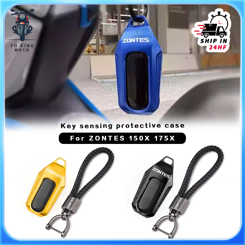 สําหรับ ZONTES 150X 150V 175X V1 2026Motorcycle Key เปลือกป้องกันรีโมทคอนโทรลฝาครอบ Key