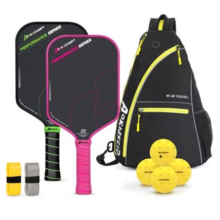 Aokmseid Sport AKS Pickleball Paddle USAP Approved Pickleball Paddles Set of 2 Rackets with Toray T700 Carbon Fiber Surface