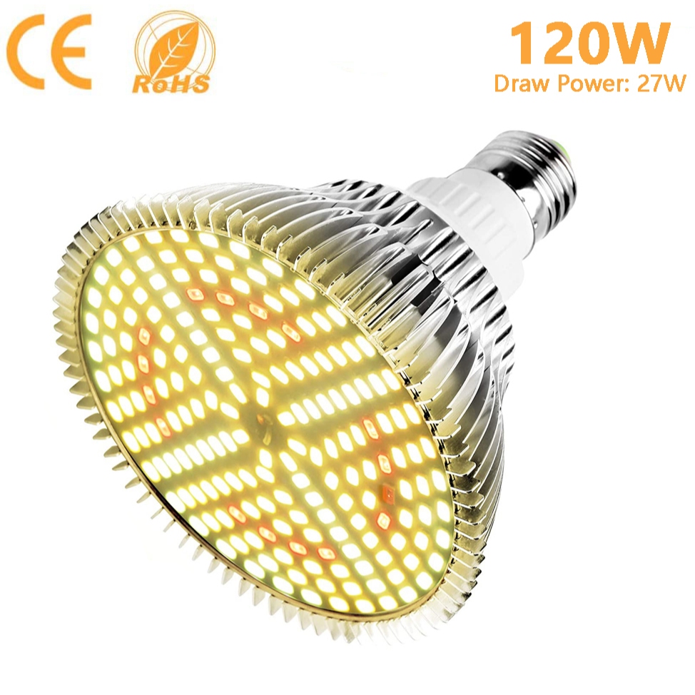 ✨จัดส่งภายใน 24 ชั่วโมง✨ แสงการเจริญเติบโตของพืช 28W 80W 120W E27 184 Led เติบโตโคมไฟ  สำหรับพืชต้นกล้าในร่ม