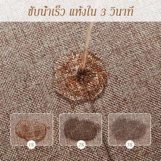 E MEIJIA พรมปูพื้นผ้าลินิน พรมเช็ดเท้า ซับน้ำได้ดี กันลื่น ตกแต่งบ้าน 40x60 50*80