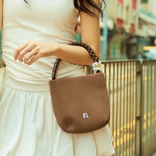 BOSTANTEN Teddy Bag กระเป๋าผู้หญิงหนังกลับสัมผัสนุ่ม น้ำหนักเบา สายสะพายปรับได้ 3in1 กระเป๋าสะพายข้างแฟชั่น