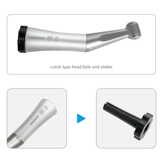 Niceden สไตล์ทันตกรรมความเร็วช้าชุด ตรง Handpiece และ 1:1 Contra Angle Air มอเตอร์ 2/4 หลุมพร้อมลูกปืน