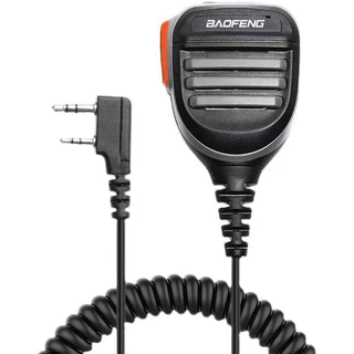 Baofeng Walkie-Talkie-Talkie Dual Launcher ไมโครโฟนไหล่ไมโครโฟน 888S UV5R K หัว Universal ประเภท Baofeng ไมโครโฟนมือ