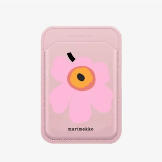Flower marimekko Co-Branded Magnetic Holder, Card Holder Magnetic Holder, Strap