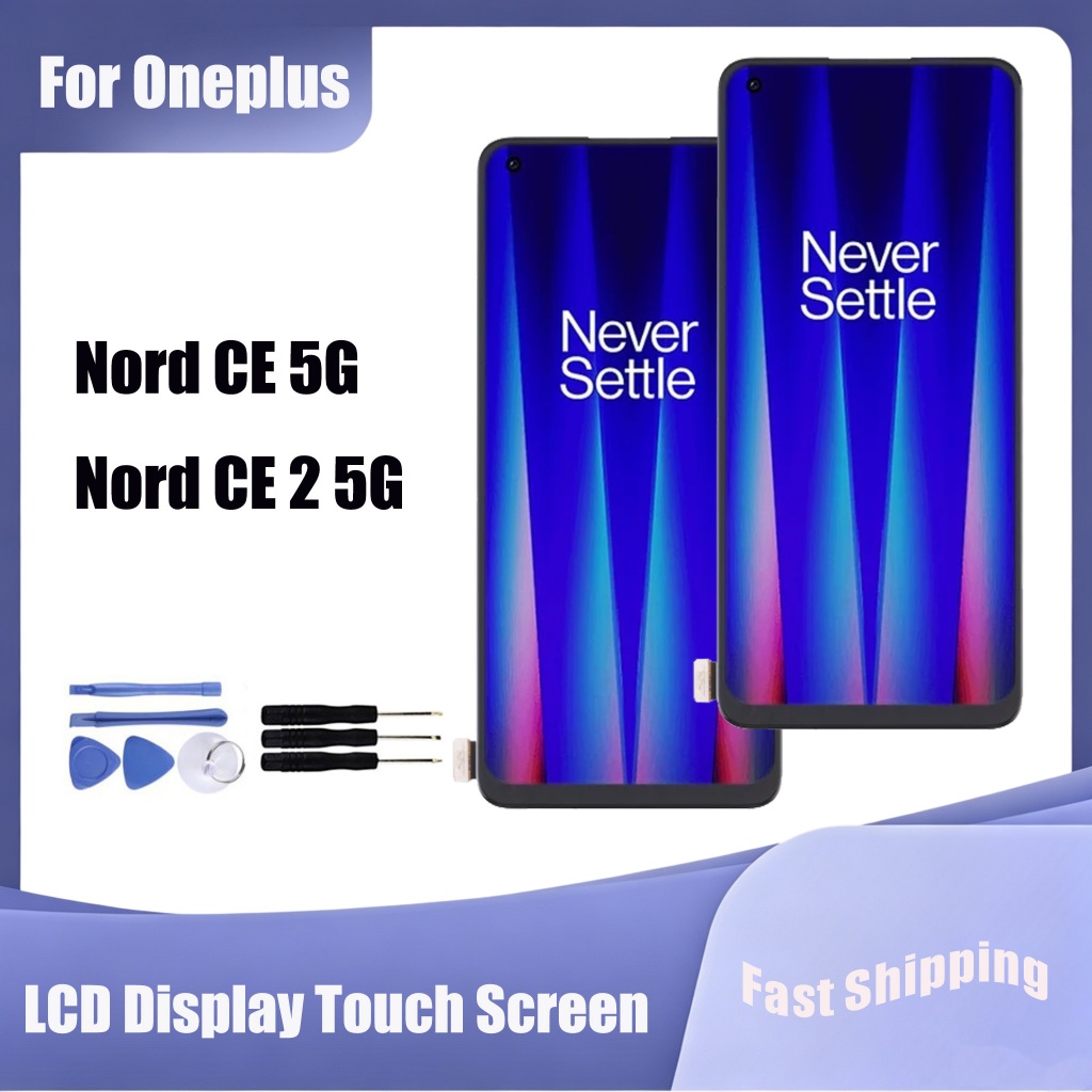 สําหรับ Oneplus Nord CE 5G EB2101 EB2103 / Nord CE 2 5G IV2201 จอแสดงผล LCD หน้าจอสัมผัส