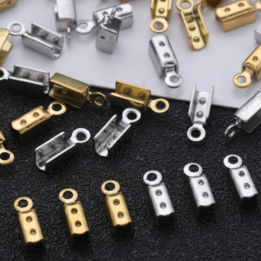 304 คลิปสแตนเลสเป็นมิตรกับสิ่งแวดล้อมElectroplating หนาอุปกรณ์เสริมสําหรับทําสร้อยข้อมือสร้อยคอ