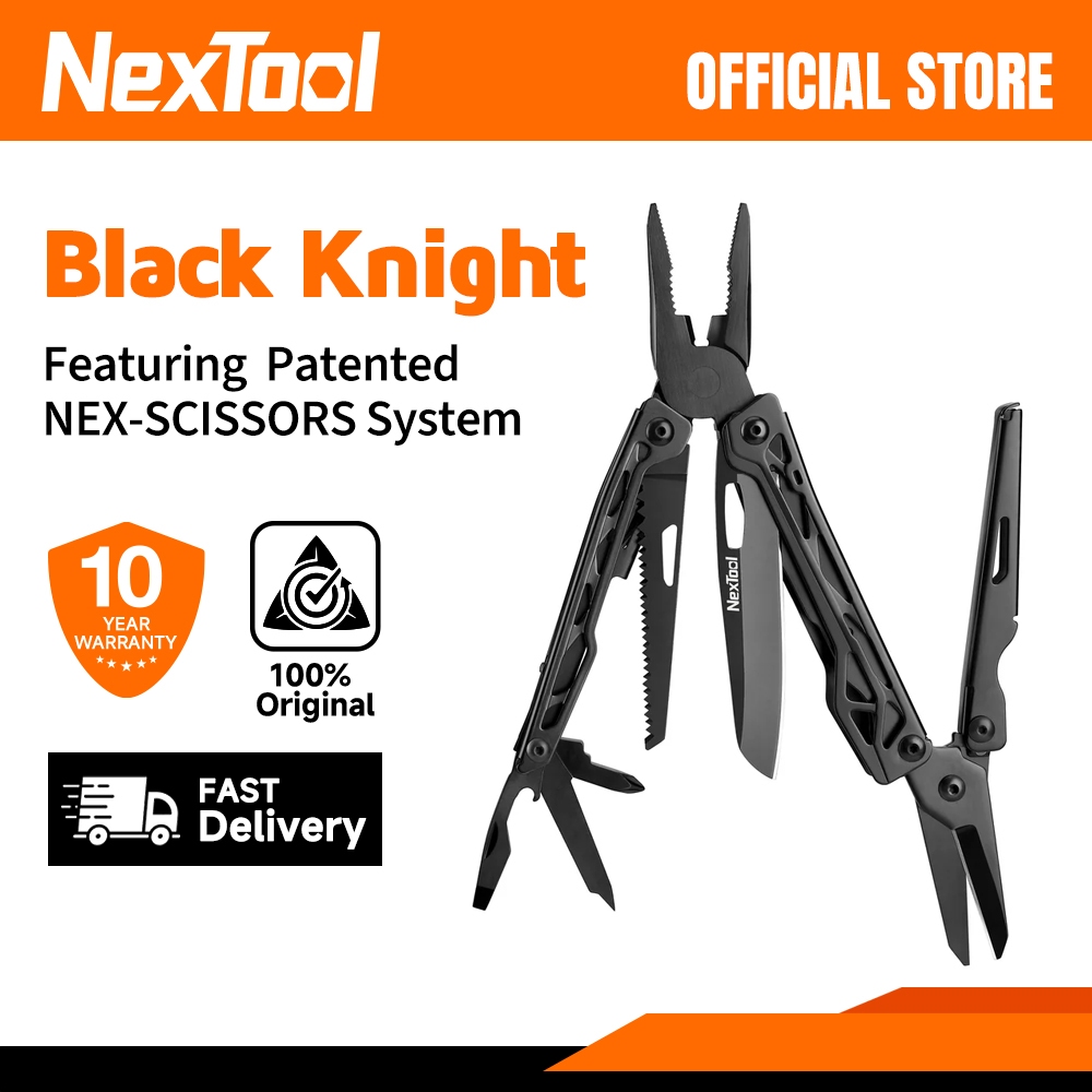 NexTool Black Knight Multitool NE20151 สีดํา