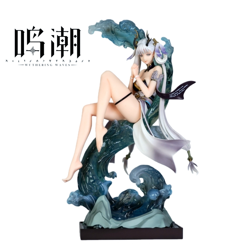 Wuthering Waves Jinhsi Dragon Girl Limited Edition GK รูปปั้นรูปเดสก์ท็อปเครื่องประดับคอลเลกชันของขวัญ