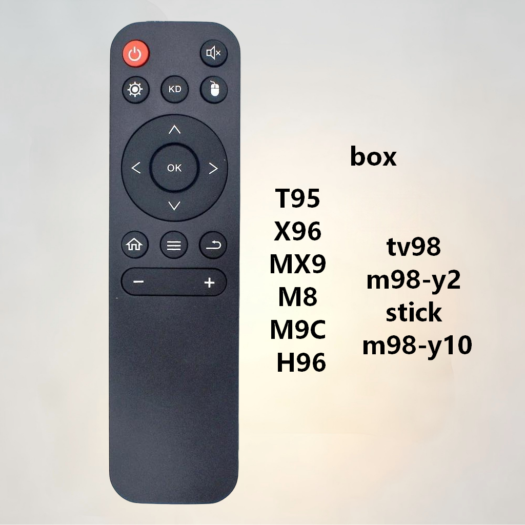 รีโมทคอนโทรลทั่วไป MXQpro T95 X96 MX9 M8 M9C H96 ทีวี Alat Kawalan Jauh กล่อง OEM S400 tv98 m98-y2 Stick m98-y10 Mini MXQ mini
