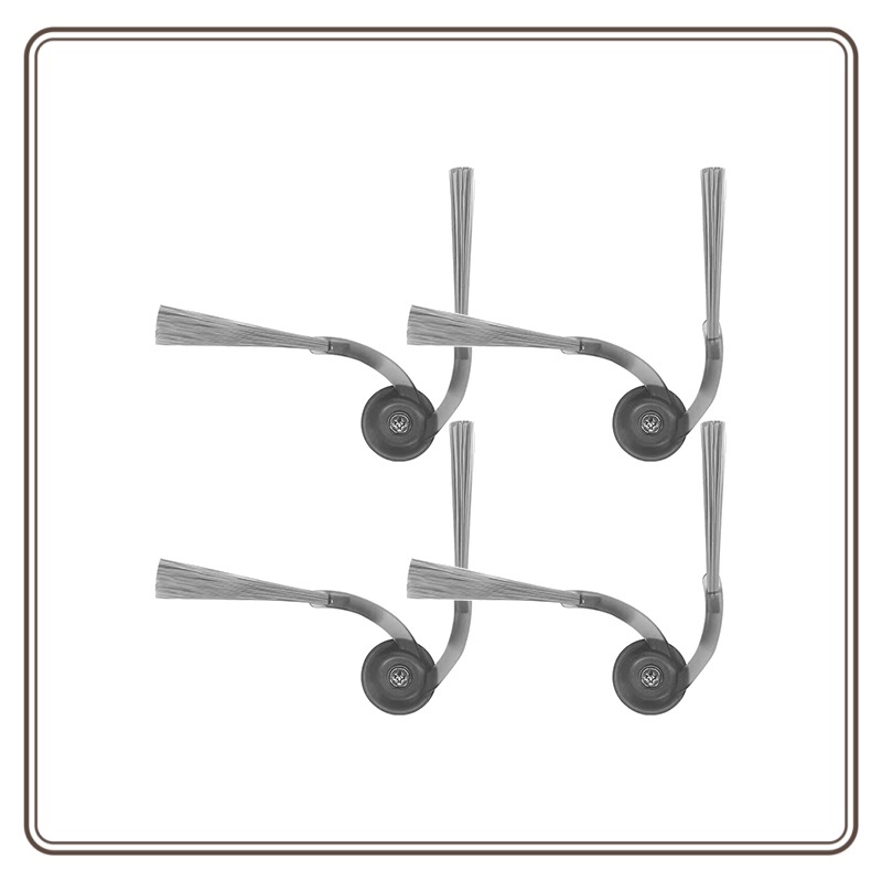 เครื่องดูดฝุ่นหุ่นยนต์แปรงด้านข้างเข้ากันได้กับ Roborock Qrevo S5V / Qrevo S5A / Qrevo Curv / Qrevo 