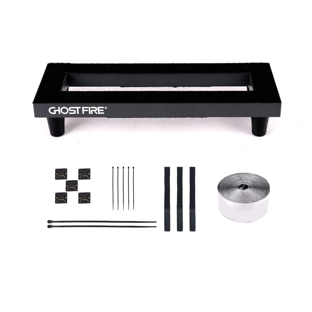 GHOSTFIRE กระดานเหยียบกีตาร์อลูมิเนียม 0.8lb Super light Effect Pedalboard ไม่มีกระเป๋า 13.7x5.5 SPL-01