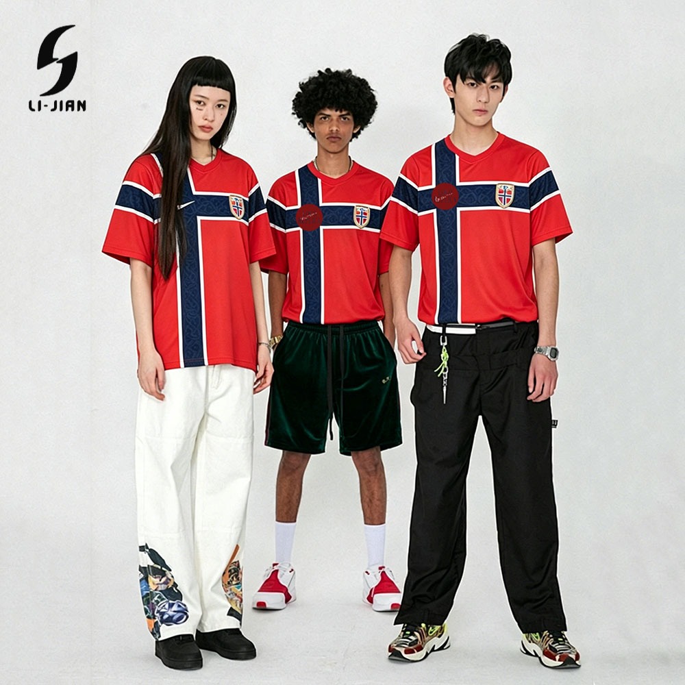 Breathable 2026 นอร์เวย์ Home Fan Edition Jersey เสื้อฟุตบอลคุณภาพสูง Match Training Sportswear Top